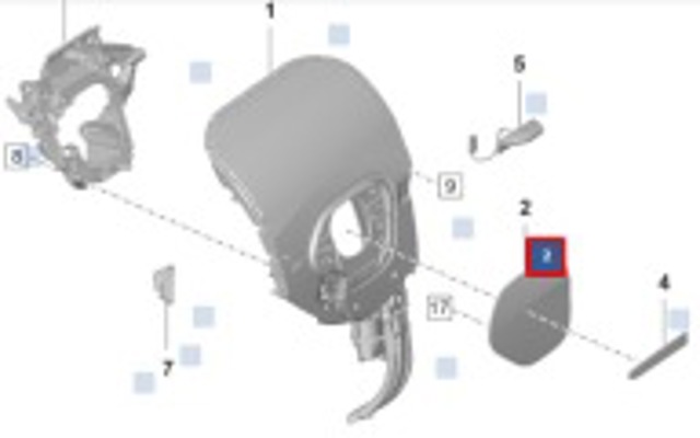 Лючок порту зарядки автомобіля 9J1821324A PORSCHE