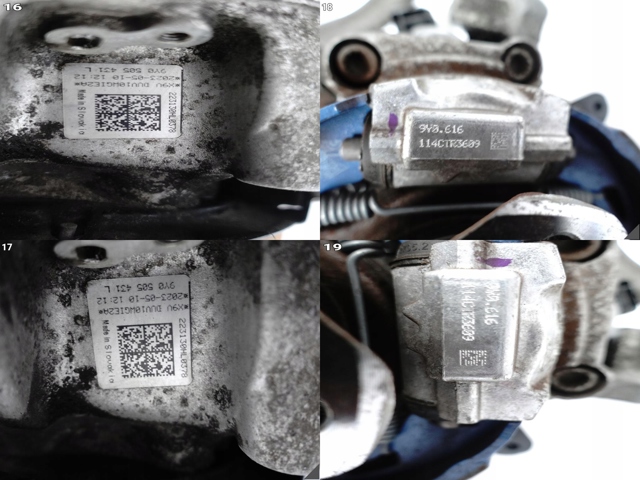 Кулак поворотний лівий 9Y0505431L PORSCHE