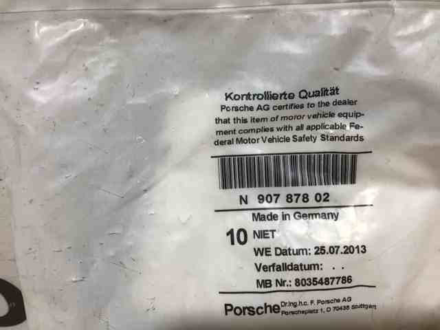 Автоскло N90787802 PORSCHE