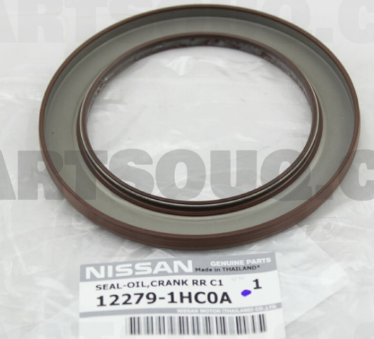 Сальник коленвала двигуна, задній 122791HC0A NISSAN