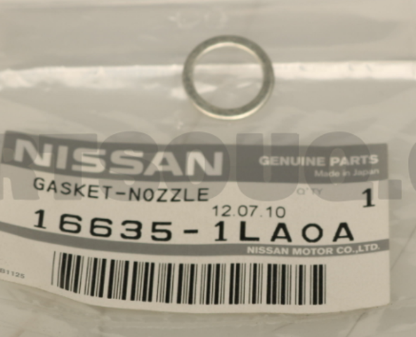Прокладка пробки піддону двигуна 166351LA0A NISSAN