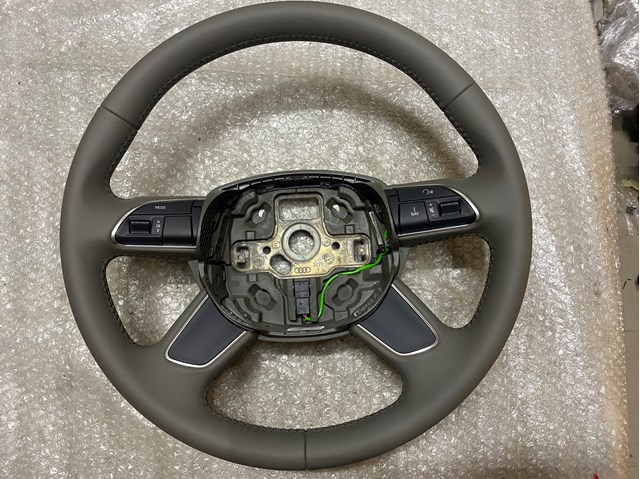 Рулевое колесо, руль audi a4 b8, 2012-2015, кожа 4L0419091AC