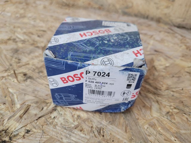 Фільтр масляний ДВЗ F026407024 BOSCH