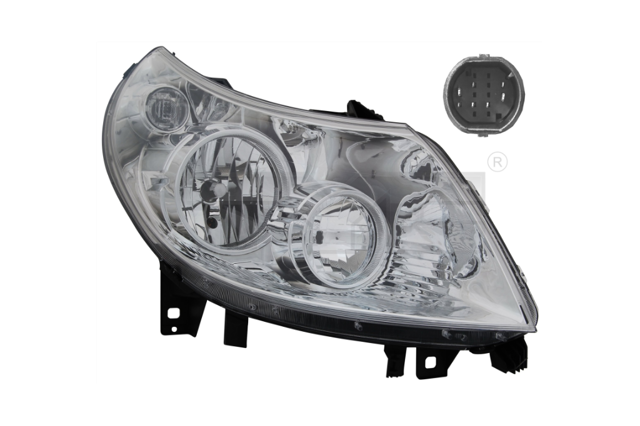 Права блок фара 20B333052B TYC