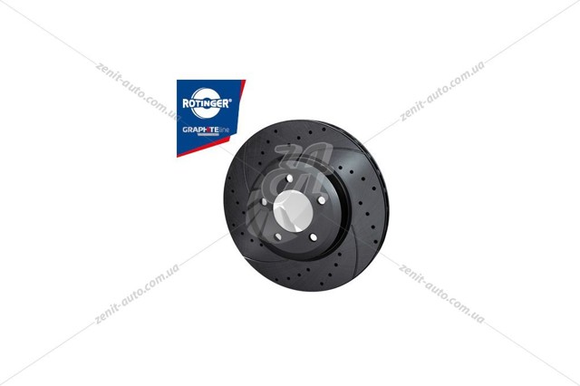Диск переднього гальма RT4555GLT5 ROTINGER
