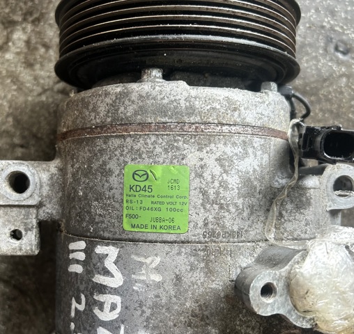 Компресор кліматичної установки KD4561450 MAZDA