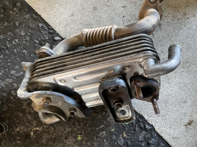 Радіатор системи рециркуляції ОГ MR577089 MITSUBISHI