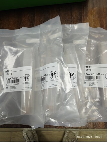 Клапан форсунки F00VC01003 BOSCH