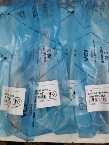 Клапан форсунки F00VC01051 BOSCH