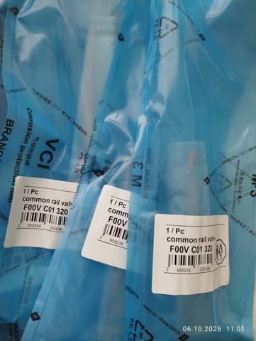 Клапан форсунки F00VC01320 BOSCH