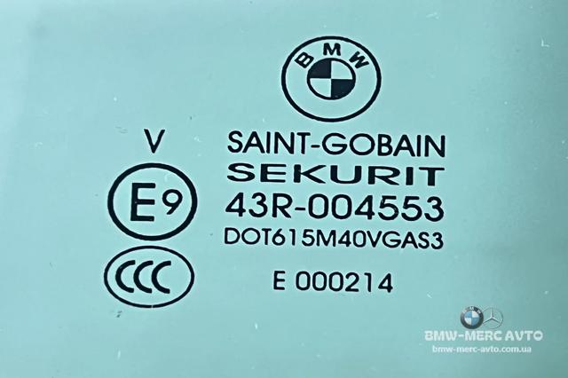 Скло задніх дверей, лівих 51357137023 BMW