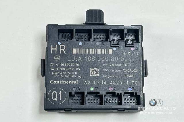 Блок комфорту задніх дверей A1669008009 MERCEDES