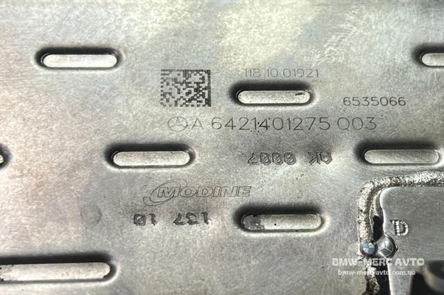 Радіатор системи рециркуляції ОГ A6421401275 MERCEDES
