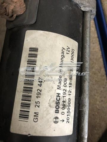 Стартер 0001192009 BOSCH