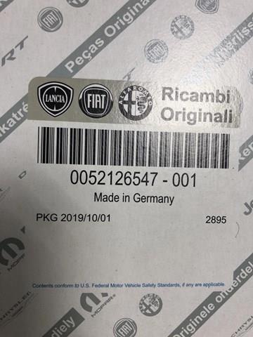 Фільтр салону вугільний 52126547 FIAT