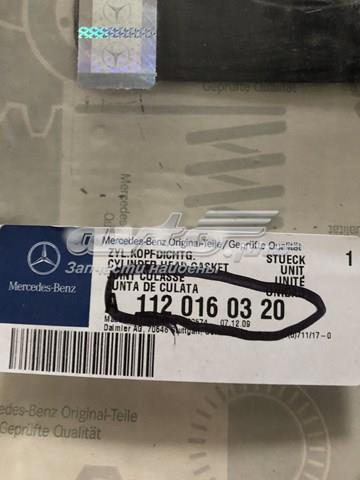 Прокладка головки блоку циліндрів (ГБЦ), ліва A1120160320 MERCEDES