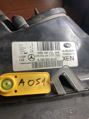 Фара комбінована, передня A1648208361 MERCEDES