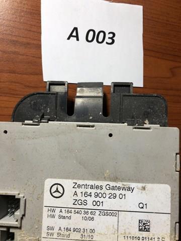 Блок управління центральним замком A1649002901 MERCEDES