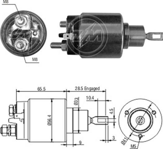 Контактор ZM1976 ZM