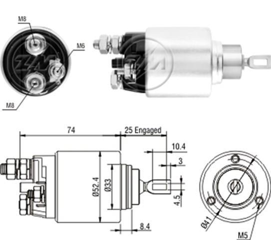 Контактор ZM2381 ZM