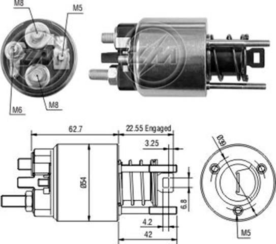 Контактор ZM2395 ZM