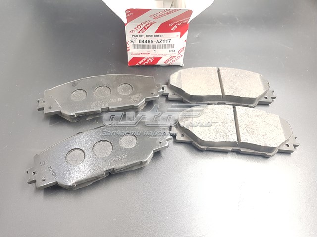 Тормозні колодки 04465AZ117 TOYOTA
