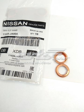 Прокладка пробки піддону двигуна 11026JA00A NISSAN