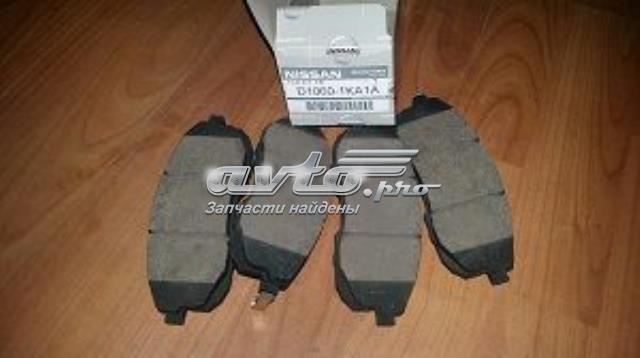 Тормозні колодки D10601KA1A NISSAN