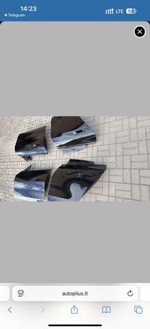 Двері задні в зборі 41009625100 BMW