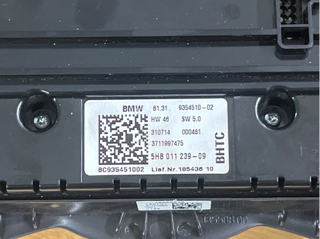 Регулятор вентилятора обігрівача 61319354510 BMW