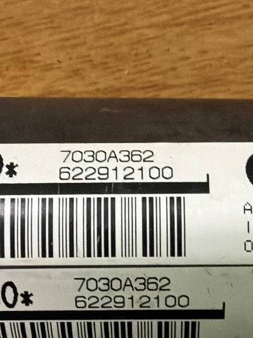 Подушка безпеки, бічна, права, AIRBAG 7030A362 MITSUBISHI