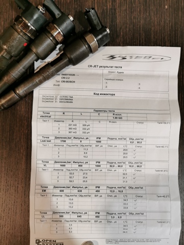 Форсунка вприску палива 0445110326 BOSCH