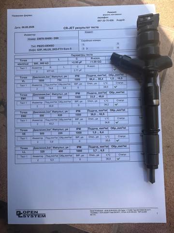 Форсунка паливна 2367030450 DENSO