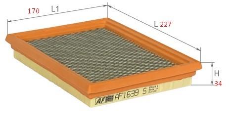 Система автоматичного очищення повітряного фільтра AF1639S ALPHA FILTER