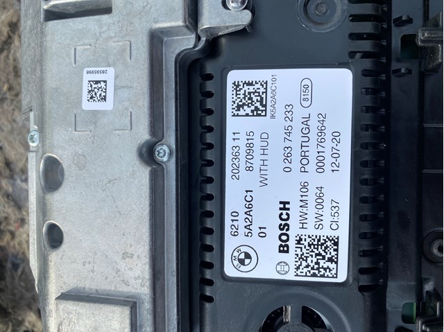 Щиток приладів 62105A2A6C1 BMW