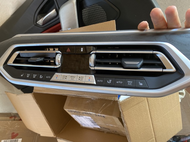 Блок управління кондиціонером 64115A1D412 BMW