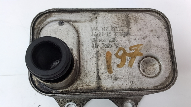 Радіатор масляний (холодильник), під фільтром 06K117021G VAG