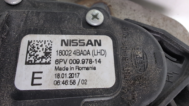 Педаль акселератора 180024BA0A NISSAN