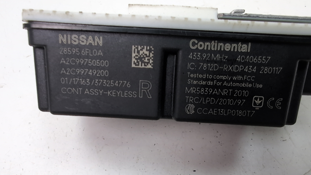 Іммобілайзер 285956FL0A NISSAN