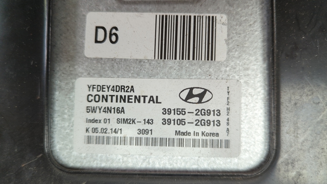 391052G913 Hyundai/Kia