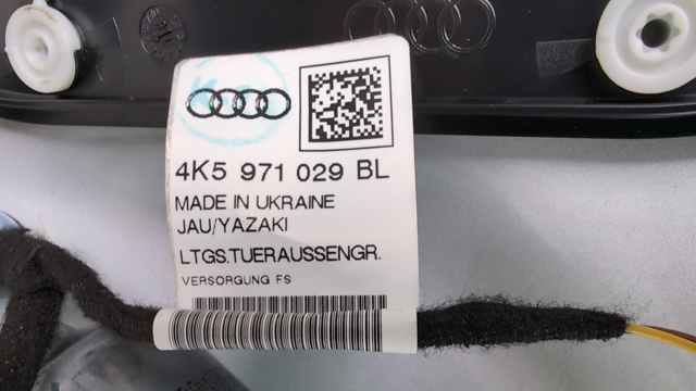 Джгут проводів передньої двері 4K5971029BL VAG