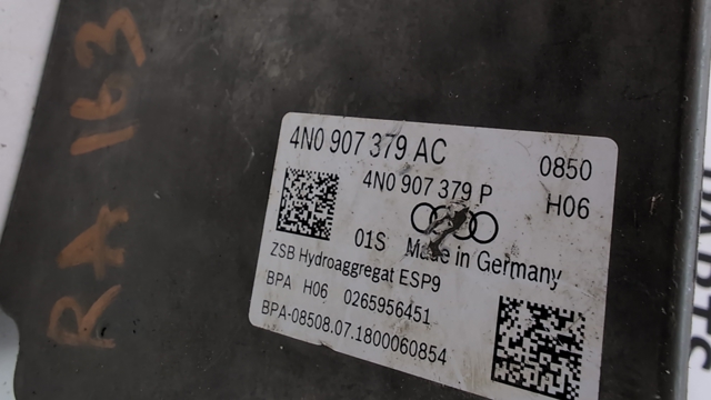 Блок управління АБС (ABS) 4N0614517AQBEF VAG
