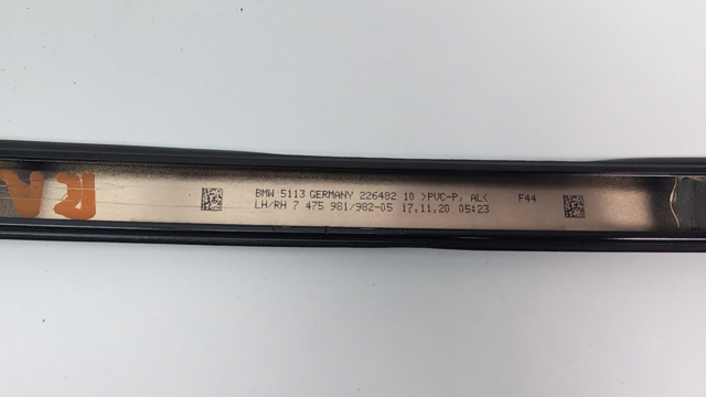 Молдинг даху, правий 51137224104 BMW