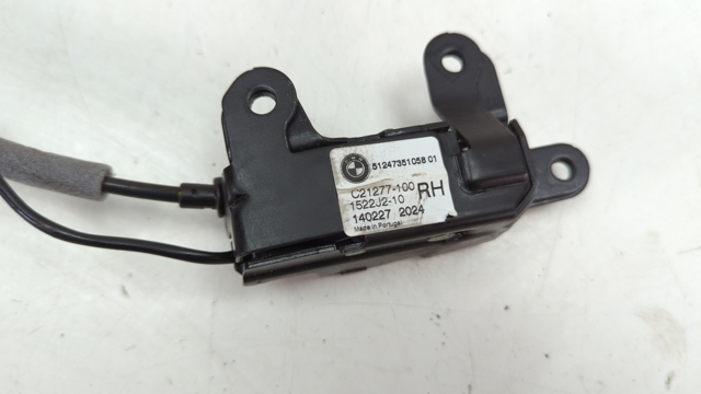 Замок задніх правих распашних дверей, нижній 51247351058 BMW