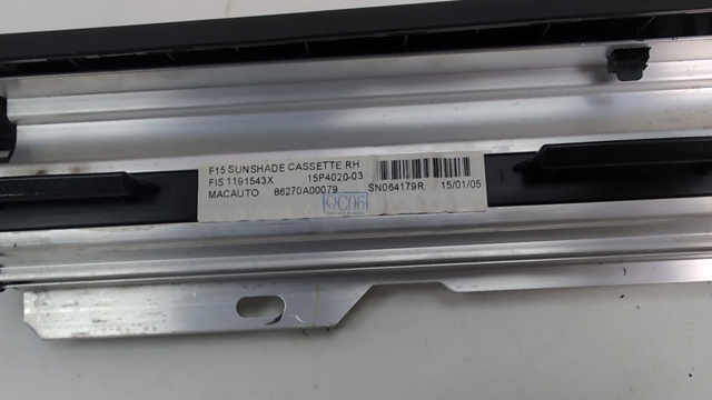 Шторка задніх дверей 51357373634 BMW