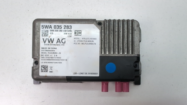 Блок керування Bluetooth 5WA035283 VAG