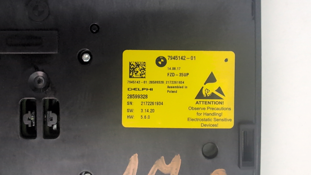 Плафон освітлення кабіни 61315A8A112 BMW