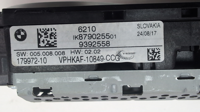 Покажчик струму (амперметр) 62105A43F77 BMW