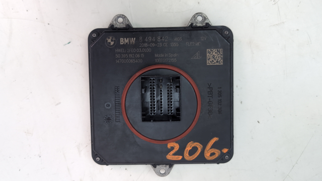 Блок упавленія автосвітла 63118494844 BMW