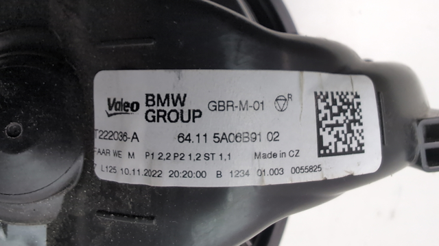 Моторчик пічки 64115A06B91 BMW